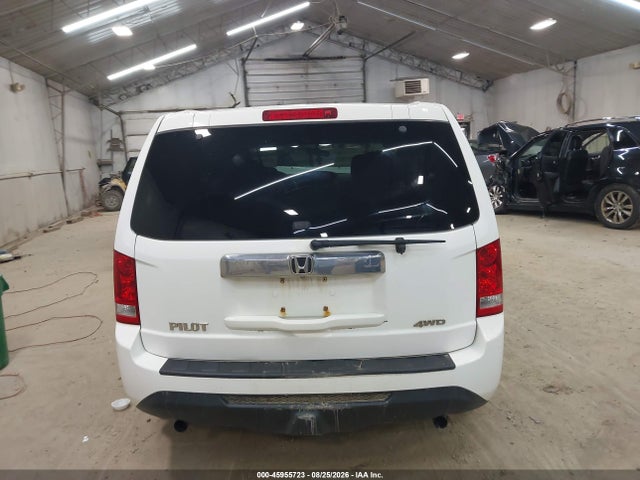 2015 Honda Pilot Lx მანქანა იყიდება აუქციონზე, vin: 5FNYF4H22FB045790, აუქციონის ნომერი: 45955723