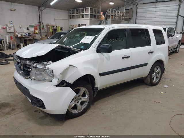 2015 Honda Pilot Lx მანქანა იყიდება აუქციონზე, vin: 5FNYF4H22FB045790, აუქციონის ნომერი: 45955723