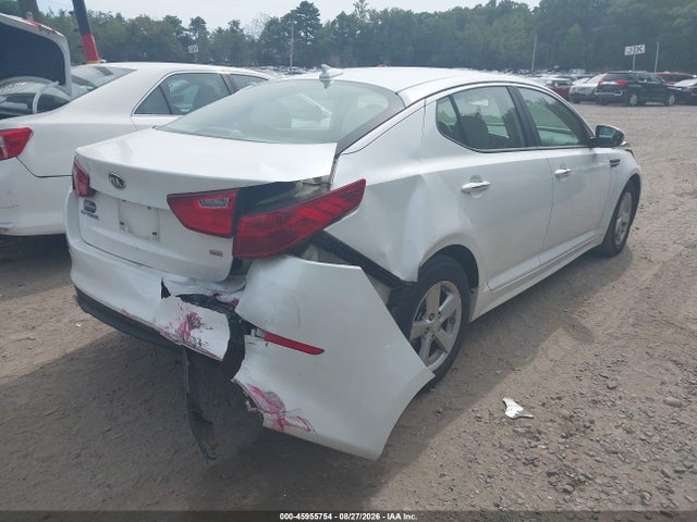 Продажа на аукционе авто 2014 Kia Optima Lx, vin: KNAGM4A72E5454148, номер лота: 45955754