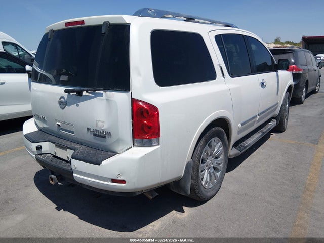 Продаж на аукціоні авто 2015 Nissan Armada Platinum, vin: 5N1BA0NE8FN621309, номер лоту: 45955834