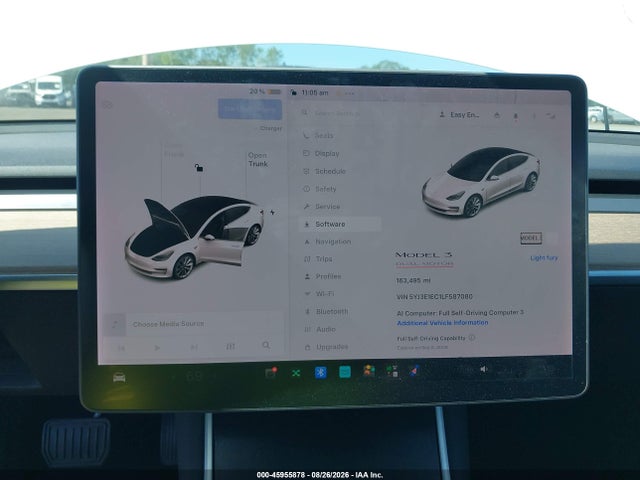 Продаж на аукціоні авто 2020 Tesla Model 3 Performance Dual Motor All-wheel Drive, vin: 5YJ3E1EC1LF587080, номер лоту: 45955878