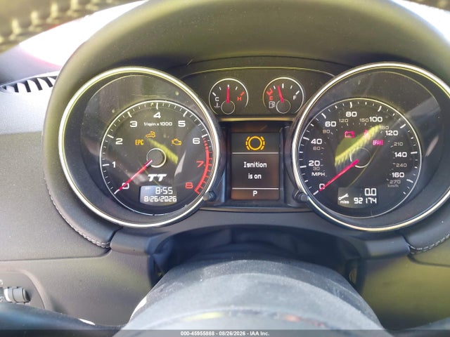 45955888 :رقم المزاد ، TRUSFAFK8B1024670 vin ، 2011 Audi Tt 2.0t Premium Plus مزاد بيع