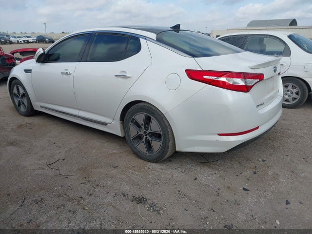 2012 Kia Optima Hybrid Ex მანქანა იყიდება აუქციონზე, vin: KNAGM4AD2C5009458, აუქციონის ნომერი: 45955930