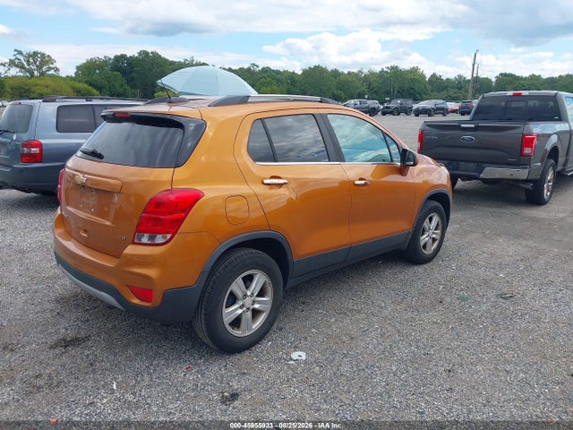 Aukcja sprzedaży 2017 Chevrolet Trax Lt, vin: 3GNCJPSB6HL161234, numer aukcji: 45955933