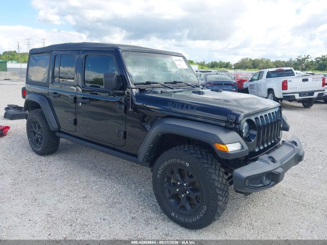 Aukcja sprzedaży 2023 Jeep Wrangler 4-door Willys 4x4, vin: 1C4HJXDN7PW509508, numer aukcji: 45955944