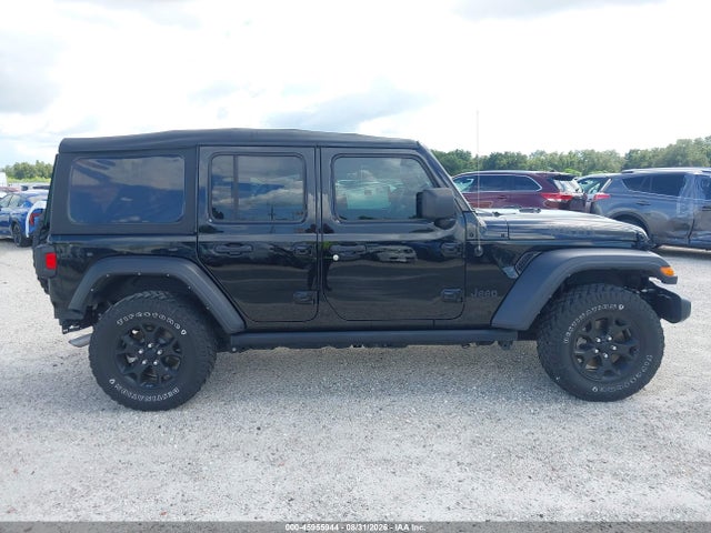 Продажа на аукционе авто 2023 Jeep Wrangler 4-door Willys 4x4, vin: 1C4HJXDN7PW509508, номер лота: 45955944