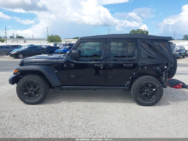 Продажа на аукционе авто 2023 Jeep Wrangler 4-door Willys 4x4, vin: 1C4HJXDN7PW509508, номер лота: 45955944