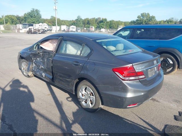Продаж на аукціоні авто 2013 Honda Civic Lx, vin: 2HGFB2F51DH597102, номер лоту: 45955949