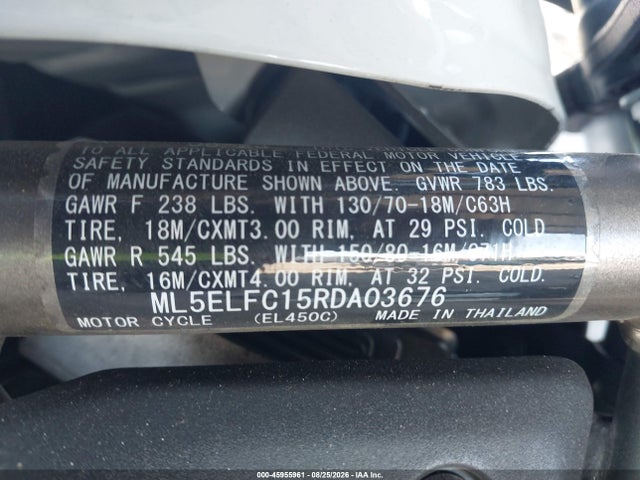 Kawasaki El450 C 2024 ML5ELFC15RDA03676 Image 10