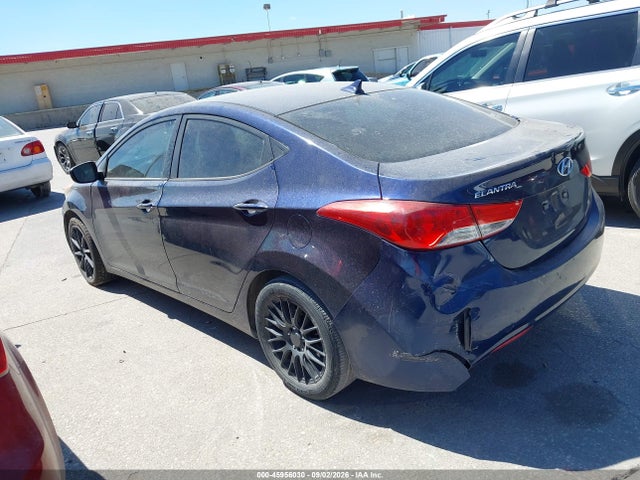 45956030 :رقم المزاد ، KMHDH4AE6DU492054 vin ، 2013 Hyundai Elantra Gls مزاد بيع