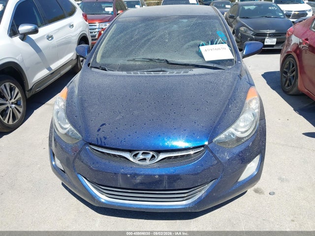 45956030 :رقم المزاد ، KMHDH4AE6DU492054 vin ، 2013 Hyundai Elantra Gls مزاد بيع