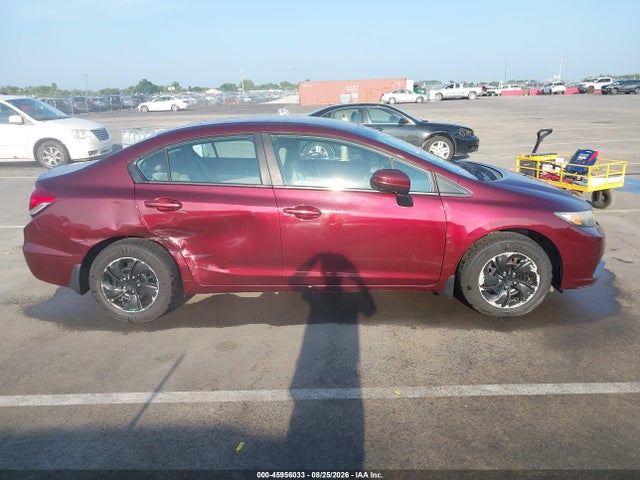 Aukcja sprzedaży 2014 Honda Civic Lx, vin: 19XFB2F58EE063333, numer aukcji: 45956033