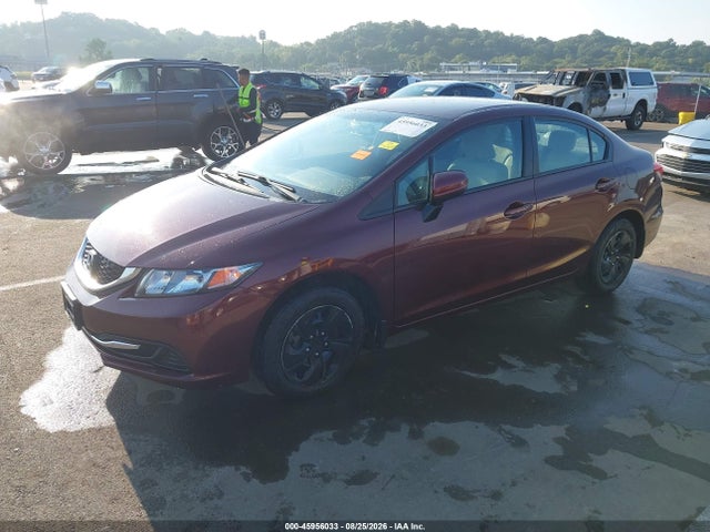 Aukcja sprzedaży 2014 Honda Civic Lx, vin: 19XFB2F58EE063333, numer aukcji: 45956033