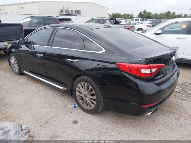 45956034 :رقم المزاد ، 5NPE34AF2FH025730 vin ، 2015 Hyundai Sonata Limited مزاد بيع