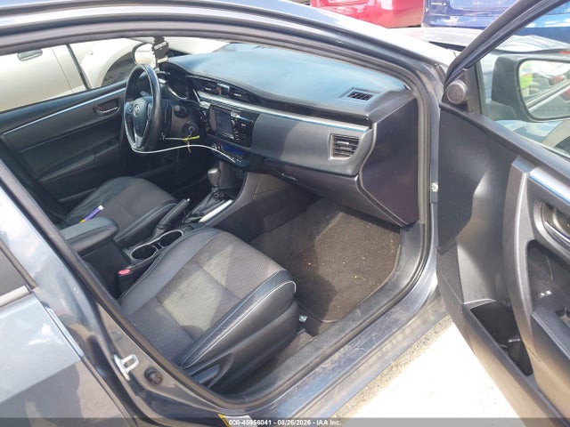 Продажа на аукционе авто 2015 Toyota Corolla S Plus, vin: 2T1BURHE2FC260822, номер лота: 45956041