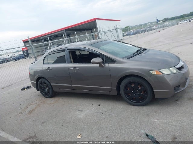 45956102 :رقم المزاد ، 19XFA158X9E014178 vin ، 2009 Honda Civic Ex مزاد بيع