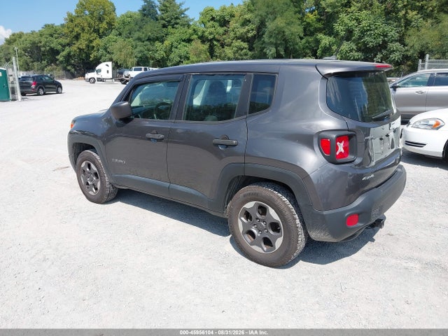 Продаж на аукціоні авто 2016 Jeep Renegade Sport, vin: ZACCJBAW1GPC51042, номер лоту: 45956104