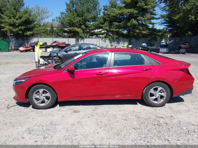 45956108 :رقم المزاد ، 5NPLL4AG1NH073136 vin ، 2022 Hyundai Elantra Se مزاد بيع