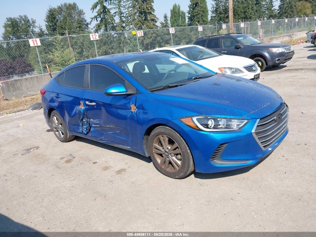 Auction sale of the 2018 Hyundai Elantra Sel, vin: 5NPD84LF3JH340037, lot number: 45956111