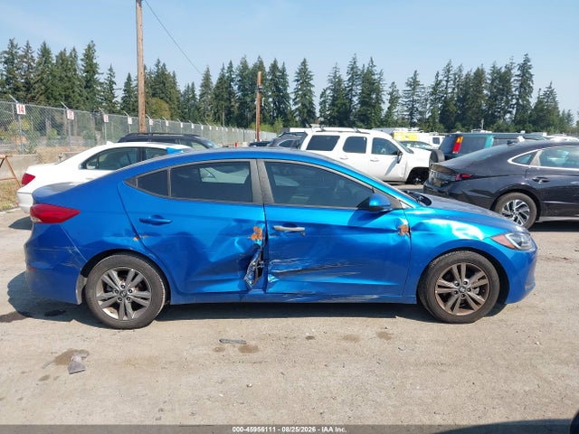 45956111 :رقم المزاد ، 5NPD84LF3JH340037 vin ، 2018 Hyundai Elantra Sel مزاد بيع