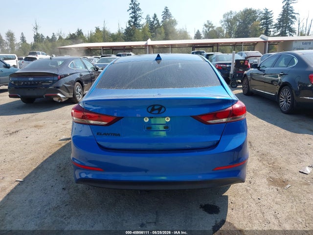 45956111 :رقم المزاد ، 5NPD84LF3JH340037 vin ، 2018 Hyundai Elantra Sel مزاد بيع