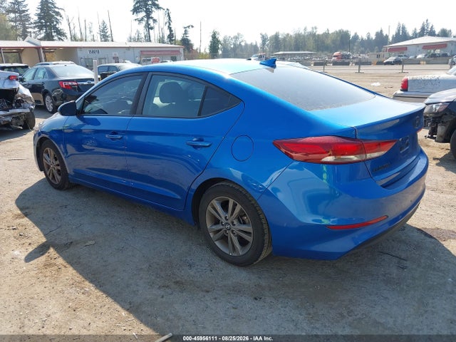 45956111 :رقم المزاد ، 5NPD84LF3JH340037 vin ، 2018 Hyundai Elantra Sel مزاد بيع