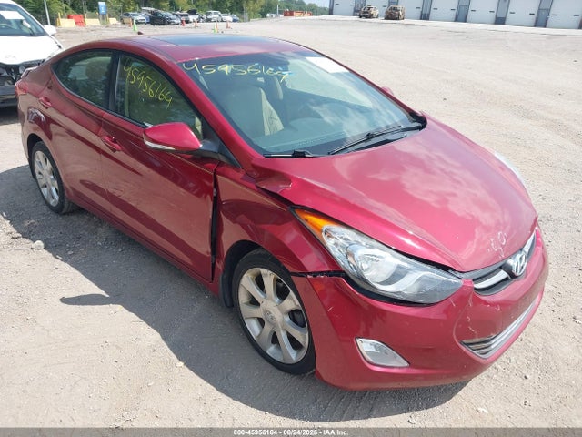 2013 Hyundai Elantra Limited მანქანა იყიდება აუქციონზე, vin: 5NPDH4AE4DH286696, აუქციონის ნომერი: 45956164