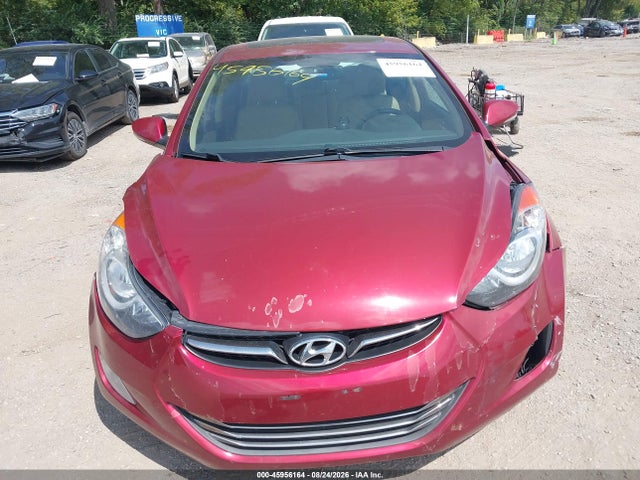2013 Hyundai Elantra Limited მანქანა იყიდება აუქციონზე, vin: 5NPDH4AE4DH286696, აუქციონის ნომერი: 45956164