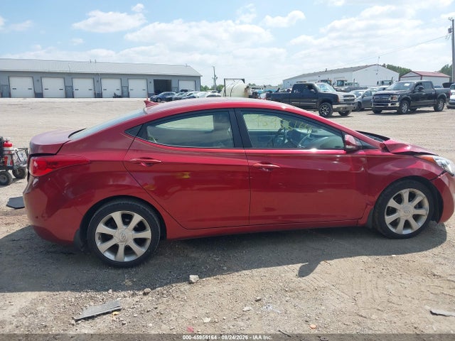 2013 Hyundai Elantra Limited მანქანა იყიდება აუქციონზე, vin: 5NPDH4AE4DH286696, აუქციონის ნომერი: 45956164
