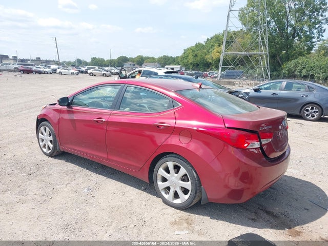 2013 Hyundai Elantra Limited მანქანა იყიდება აუქციონზე, vin: 5NPDH4AE4DH286696, აუქციონის ნომერი: 45956164