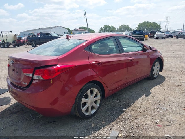 2013 Hyundai Elantra Limited მანქანა იყიდება აუქციონზე, vin: 5NPDH4AE4DH286696, აუქციონის ნომერი: 45956164