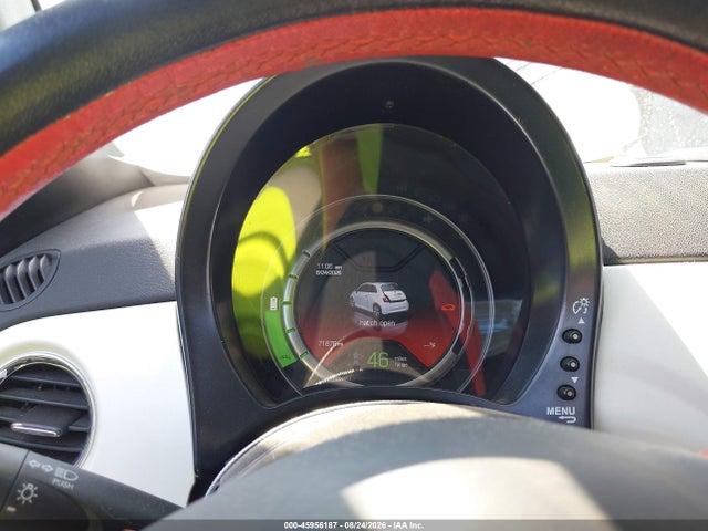 Auction sale of the 2015 Fiat 500e Battery Electric, vin: 3C3CFFGE0FT741216, lot number: 45956187