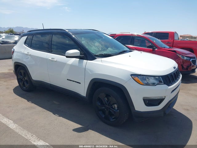 45956212 :رقم المزاد ، 3C4NJCBB0MT527337 vin ، 2021 Jeep Compass Altitude Fwd مزاد بيع