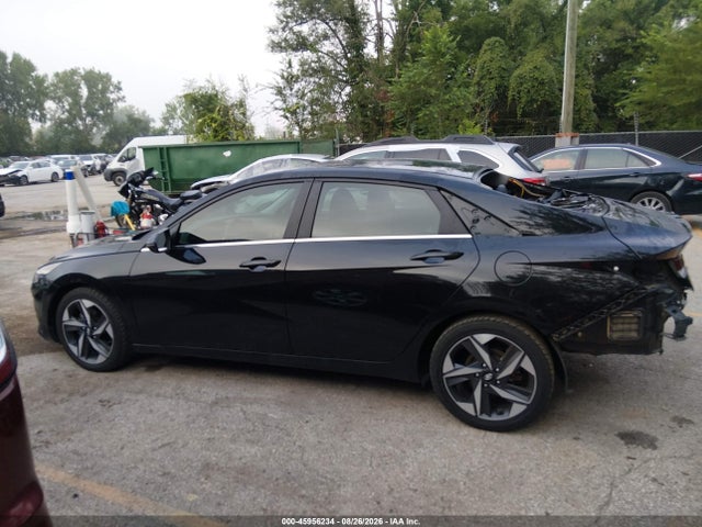 2023 Hyundai Elantra Limited მანქანა იყიდება აუქციონზე, vin: 5NPLP4AG9PH089415, აუქციონის ნომერი: 45956234