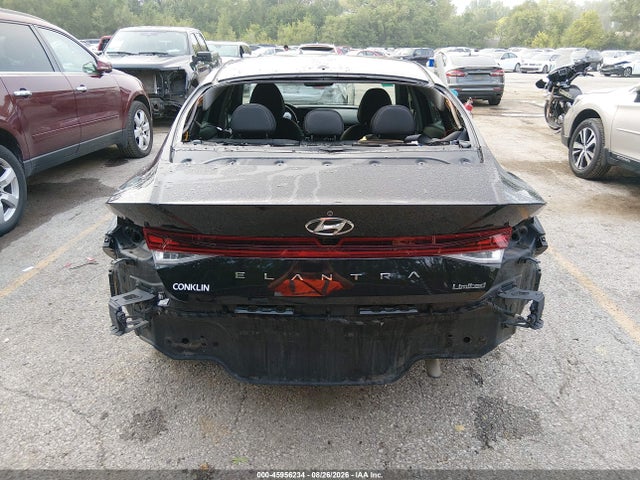 2023 Hyundai Elantra Limited მანქანა იყიდება აუქციონზე, vin: 5NPLP4AG9PH089415, აუქციონის ნომერი: 45956234