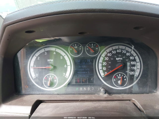 2009 Dodge Ram 1500 Laramie მანქანა იყიდება აუქციონზე, vin: 1D3HV13T89J504794, აუქციონის ნომერი: 45956235