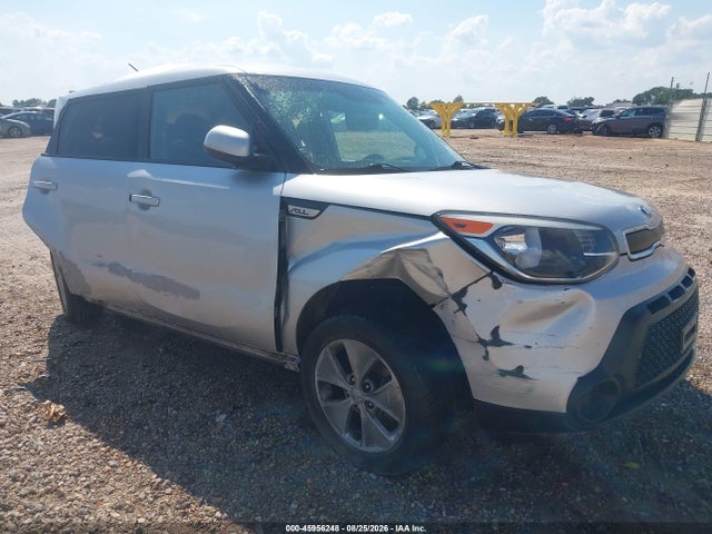 2016 Kia Soul მანქანა იყიდება აუქციონზე, vin: KNDJN2A20G7875307, აუქციონის ნომერი: 45956248