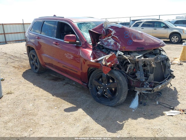 Продажа на аукционе авто 2016 Jeep Grand Cherokee High Altitude, vin: 1C4RJECG1GC368741, номер лота: 45956318