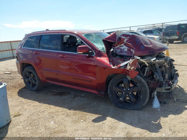 Продажа на аукционе авто 2016 Jeep Grand Cherokee High Altitude, vin: 1C4RJECG1GC368741, номер лота: 45956318