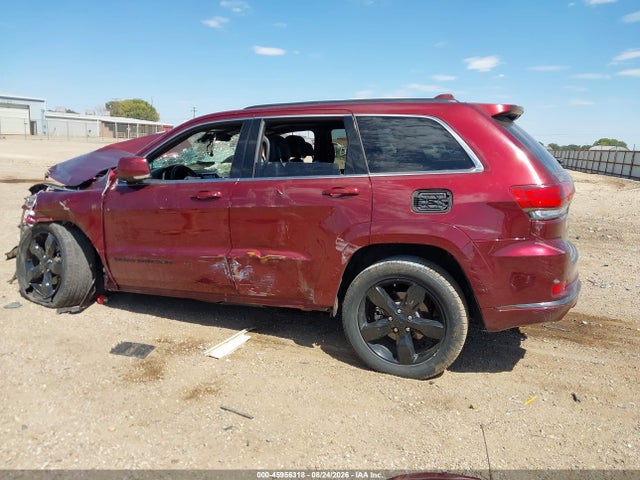 Продажа на аукционе авто 2016 Jeep Grand Cherokee High Altitude, vin: 1C4RJECG1GC368741, номер лота: 45956318