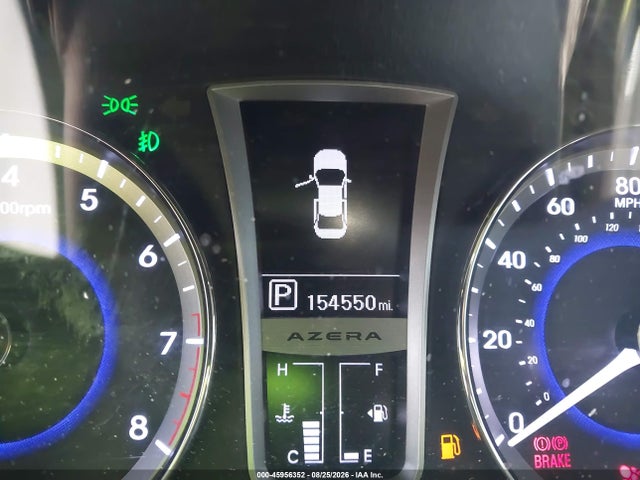 45956352 :رقم المزاد ، KMHFH4JG7DA205090 vin ، 2013 Hyundai Azera مزاد بيع