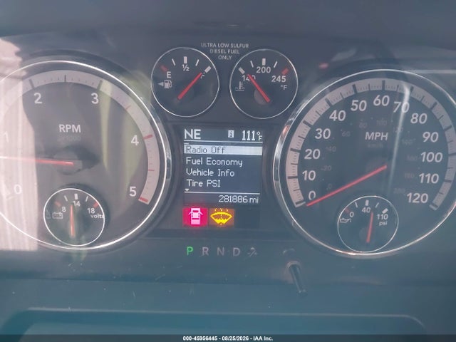 Продажа на аукционе авто 2010 Dodge Ram 2500 Slt, vin: 3D7UT2CL1AG161499, номер лота: 45956445