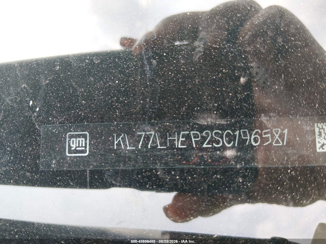 KL77LHEP2SC196581 Chevrolet Trax Fwd Lt