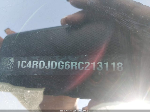 2024 Dodge Durango Gt Plus Awd მანქანა იყიდება აუქციონზე, vin: 1C4RDJDG6RC213118, აუქციონის ნომერი: 45956503