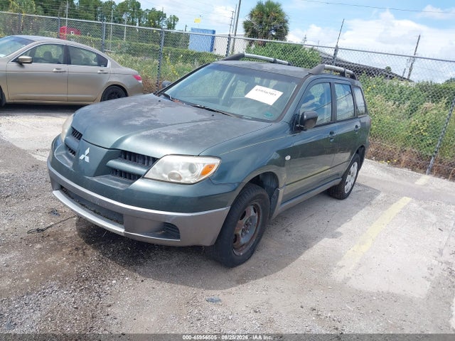 45956505 :رقم المزاد ، JA4LX31F66U002621 vin ، 2006 Mitsubishi Outlander Ls مزاد بيع