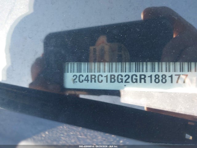 Aukcja sprzedaży 2016 Chrysler Town & Country Touring, vin: 2C4RC1BG2GR188177, numer aukcji: 45956514
