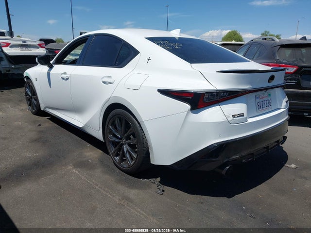 2021 Lexus Is 350 F Sport მანქანა იყიდება აუქციონზე, vin: JTHGZ1B27M5042973, აუქციონის ნომერი: 45956539
