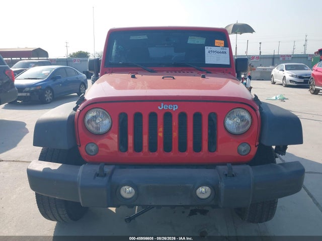 2015 Jeep Wrangler Sport მანქანა იყიდება აუქციონზე, vin: 1C4AJWAG7FL676081, აუქციონის ნომერი: 45956608