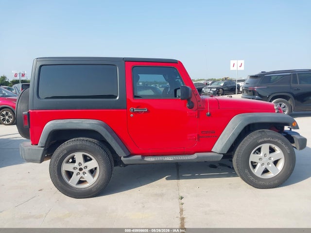 2015 Jeep Wrangler Sport მანქანა იყიდება აუქციონზე, vin: 1C4AJWAG7FL676081, აუქციონის ნომერი: 45956608