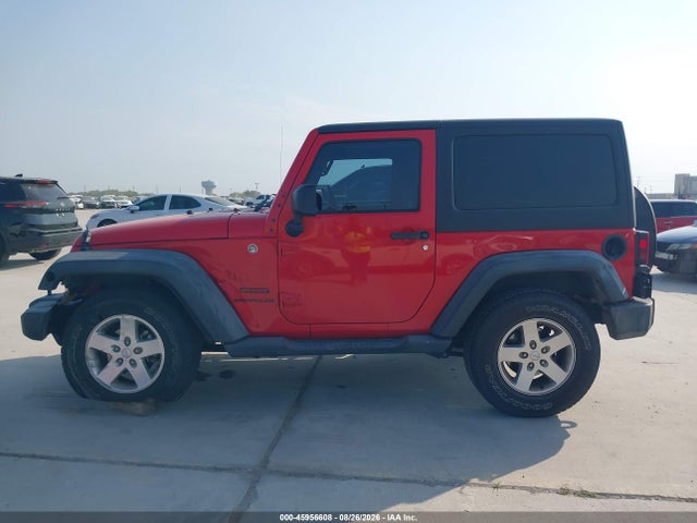 2015 Jeep Wrangler Sport მანქანა იყიდება აუქციონზე, vin: 1C4AJWAG7FL676081, აუქციონის ნომერი: 45956608